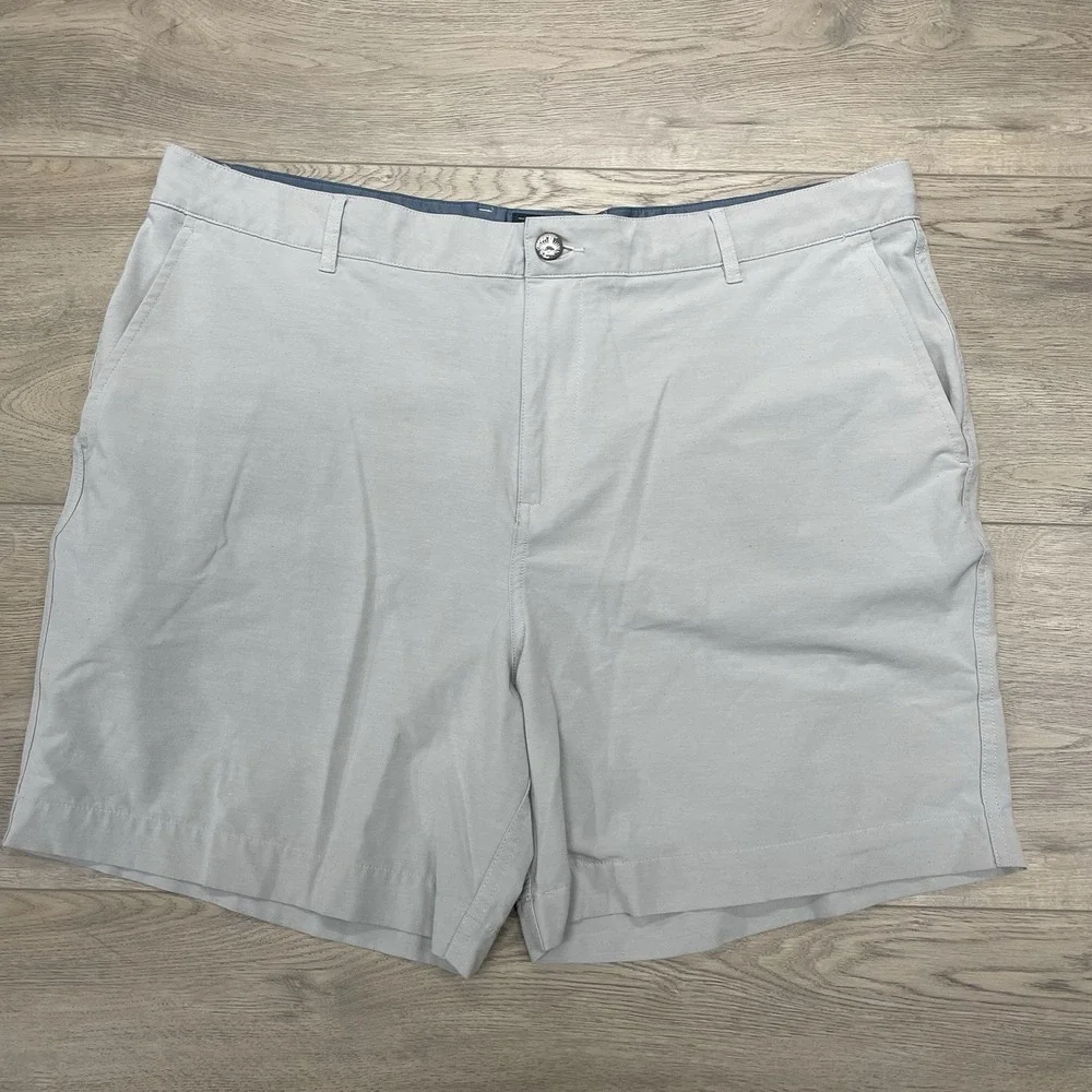 Faherty All Day Shorts Gray Heather Men Sz 40 Outdoor Active Golf PEELING